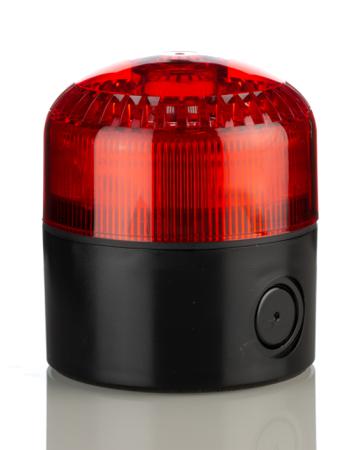 220-5021 RS PRO Sounder Beacon 105dB, Red LED, 12 → 24 V, IP65