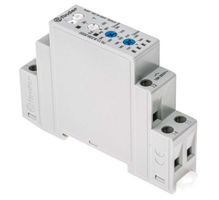 70.11.8.230.2022 Finder Voltage Monitoring Relay, 1 Phase, SPDT, 170 → 270V ac