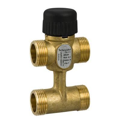 VZ408E-20BP07 Schneider Electric 4 port Zone Valve, Zone Valve type , 20mm Pipe Size, 151.7 kPa