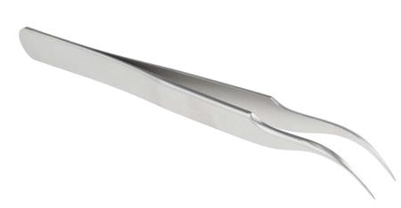 238-6227 RS Pro 115 mm, Anti-Magnetic Stainless Steel, Curved, Anti-Acid Tweezers