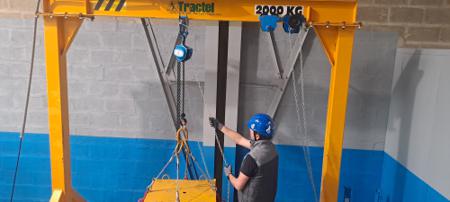 272999 Tractel Manual 3m 1000 kg Hoist,