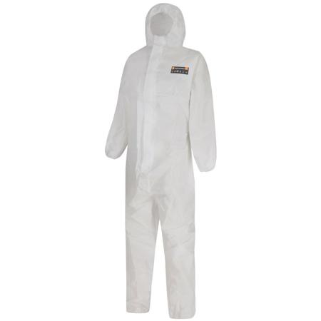 PDS1B-HS1000-WH6 Skytec White Disposable overalls, EN 1073-2, EN 1149-5, EN 13034, XXXL