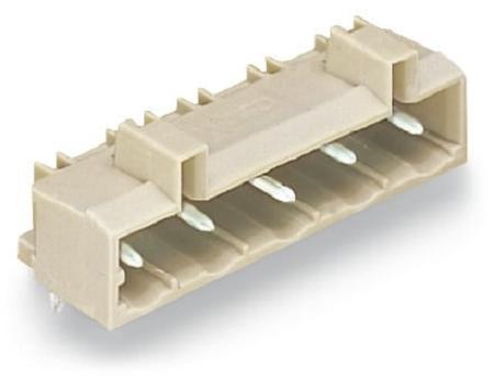 721-837/001-000 WAGO 721 Series Angled Through Hole Header, 7 Contact(s), 7.5 mm Pitch, 1 Row, Shrouded