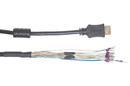 CHDMI20110ES S2Ceb-Groupe Cae 4K Male HDMI to Male Unterminated  Cable, 10m