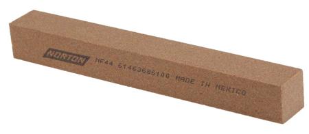 61463686100 Norton Medium Square Sharpening Stone, 102mm x 13mm x 13mm