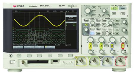 DSOX2022A Keysight Technologies  InfiniiVision 2000 X Series, 200MHz Bench Oscilloscope, 2 Analogue Channels - UKAS