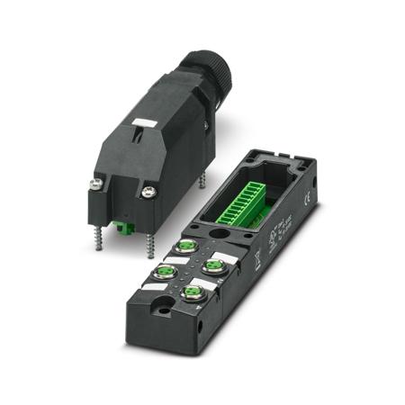 1197589 Phoenix Contact SACB Series Sensor Box, M8, 3 way, 4 port