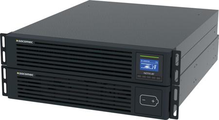 NRT4-060K Socomec 110 → 276V Input Rack Mount, Stand Alone UPS, 6000VA (6kW),