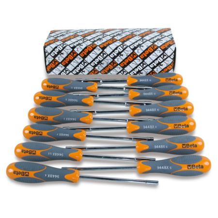 944BX/S12 BETA Hexagon Nut Driver Set, 125 mm Blade, 257 mm Overall