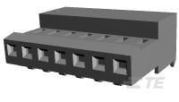 3-643586-7 TE Connectivity MTA 100 Series Cable Mount PCB Connector, 7 Contact(s), 2.54mm Pitch, 1 Row(s)
