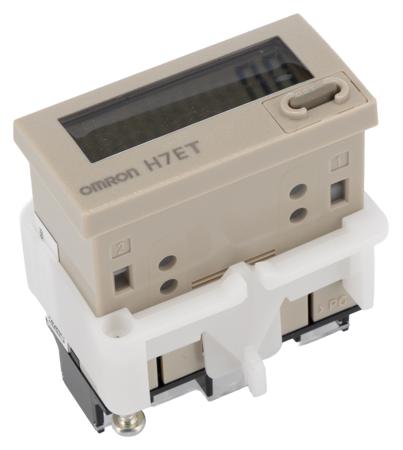 H7ET-NV-H Omron Hour Counter, 7 digits, LCD, Screw Connection, 4.5 → 30 V dc