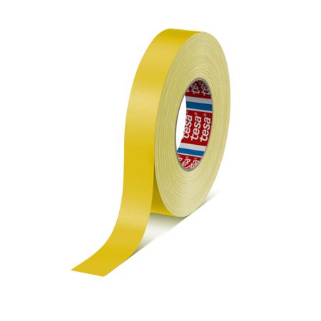 04651-00520-00 Tesa 4651 Cloth Tape, 50m x 25mm, Yellow