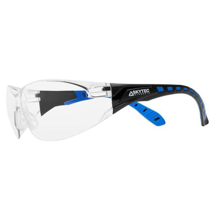 EME00015KR Skytec EME15 Anti-Mist UV Safety Spectacles, Clear Polycarbonate Lens