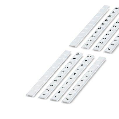 0809968-0021 Phoenix Contact, ZBF Marker Strip for use with  for use with Terminal Blocks