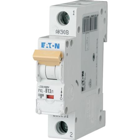236031 PXL-B13/1 Eaton xPole PXL, S200 MCB, 1P, 13A Curve B, 400V AC, 48V DC, 10 kA Breaking Capacity