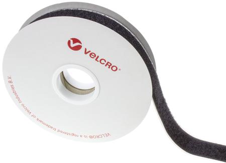 EB01020330114309 Velcro Black Loop Tape, 20mm x 5m