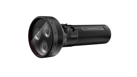 P18R Led Lenser LED Torch Black - Rechargeable 6500 lm, 196 mm