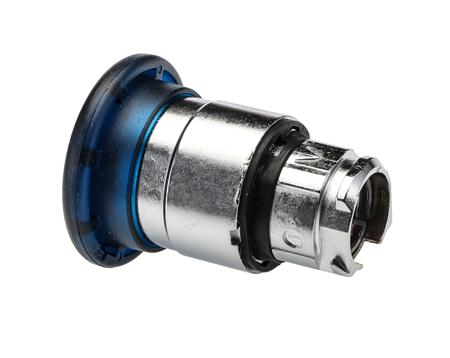 ZB4BW463 Schneider Electric Harmony XB4 Series, Blue Push Button Head, Spring Return, 22mm Cutout