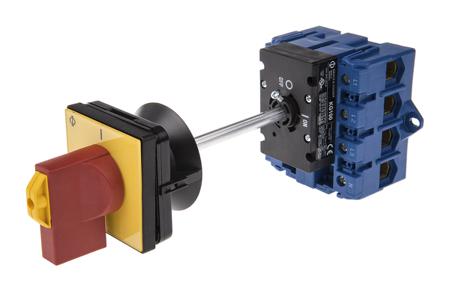 KG100.T204/GBA006.VE Kraus & Naimer 4P Pole Isolator Switch - 100A Maximum Current, 37kW Power Rating, IP65