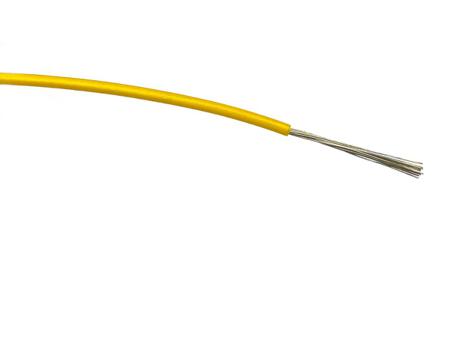 267-5796 Yellow 0.5 mm² Hook Up Wire, 16/0.2 mm, 100m, PVC Insulation