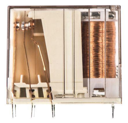 RP820524 DPDT PCB power relay,8A 24Vac coil