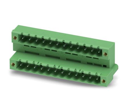 1842461 Phoenix Contact, 5.08mm Pitch, MDSTB 2.5/12-GF-5.08, 12 Way, Pluggable Terminal Block, Header, Solder Termination,