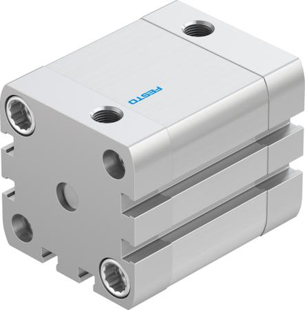 ADN-40-25-A-P-A Festo Double Action Pneumatic Compact Cylinder 40mm Bore, 25mm stroke