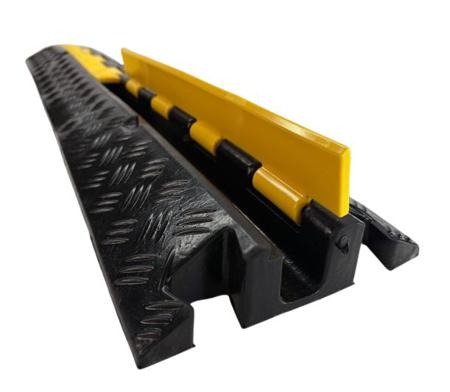 656-346 1000mm Black/Yellow Cable Cover, 30mm Inside dia.
