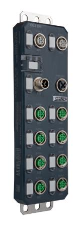 2701513 Phoenix Contact AXL E PN IOL8 DI4 M12 6P Series I/O module, M12, 20m cable, 12 port