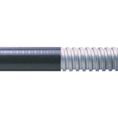 7TCA296030R0054--SPL12-10M Adaptaflex SPL PVC Coated Galvanised Steel Liquid Tight Conduit Black 12mm x 10m