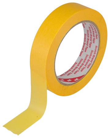 244-24mmx50m 3M 244 Gold Masking Tape 24mm x 50m