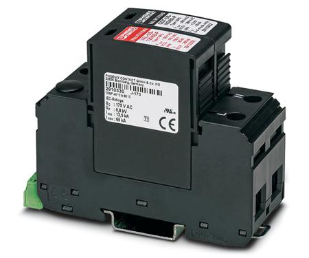 2910356 Phoenix Contact, VAL US Surge Protection Device 125 V ac Maximum Voltage Rating 35kA Maximum Surge Current Surge