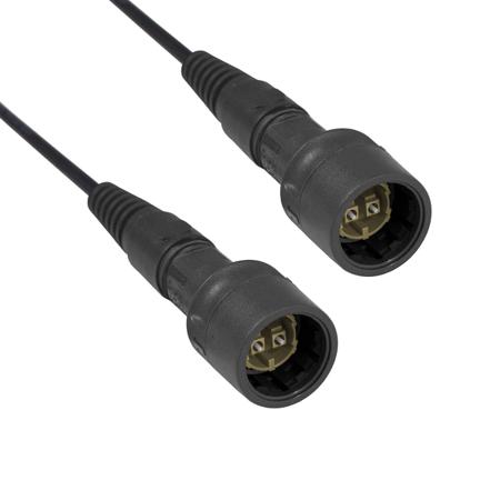PXF6054BAA Bulgin LC to LC Duplex Multi Mode OM1 Fibre Optic Cable, 62.5/125μm, Orange, 5m