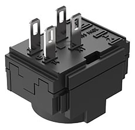 61-8410.12 EAO Contact Block for Use with Series 61 Switches, 250V ac/dc, 1NO