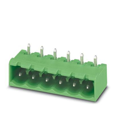 1714738 Phoenix Contact MSTBA Series Wave Soldering Mount PCB Header, 7 Contact(s), 5.08 mm Pitch, 1 Row, Shrouded