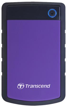 TS1TSJ25H3P Transcend StoreJet 25H3 2.5 in 1 TB External Portable Hard Drive