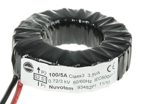 93482 P1 Nuvotem Talema 934 Series Current Transformer, 100A Input, 100:5