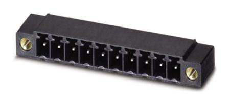 1722176 Phoenix Contact, 3.81mm Pitch, MC 1.5/ 4-GF-3.81 P26 THR, 4 Way, Right Angle, Pluggable Terminal Block, Header, Through