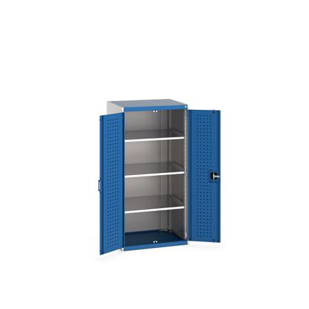40020114-11V Bott 2 Door Sheet Steel Floor Standing Cupboard, 800 X 650 X 1600mm