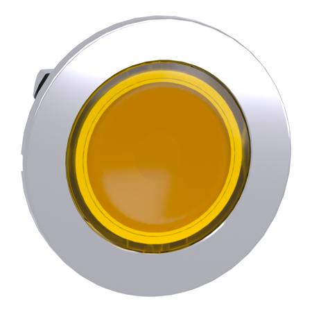 ZB4FW383 Schneider Electric, Harmony Yellow Pilot Light Head, Round