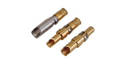 131C10039X CONEC size 3.6mm Male Solder Cup D-Sub Connector Power Contact, Gold over Nickel Power, 12 → 10 AWG