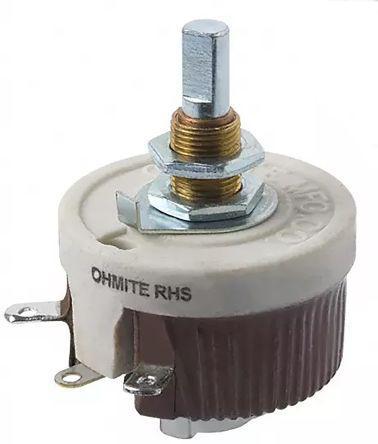 RHS25RE Arcol Ohmite 25W Linear Rheostat, 25Ω, 10%