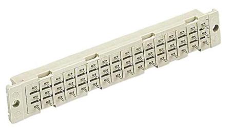 09062486833222 HARTING DIN 41612 48 Way 5.08mm Pitch, Straight DIN 41612 Connector, Socket