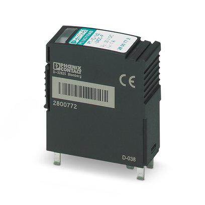 2800772 Phoenix Contact, PT-IQ-1X2-24DC-P Surge Protection Plug 24 V dc Maximum Voltage Rating 1A Maximum Surge Current Surge