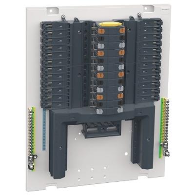 SEA9BPN8E Schneider Electric Acti9 3+N/PE Phase Distribution Board, 8 Way, 250 A
