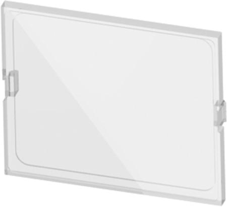 P05030721P Italtronic Transparent Polycarbonate Front Panel, for Use with Modulbox XTS