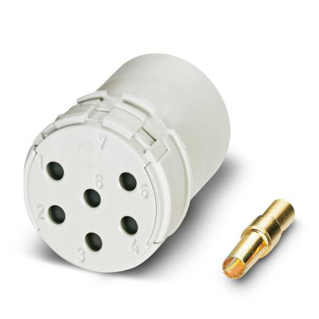 1600231 Phoenix Contact PL Contact Insert size 2.5mm 6 Way for use with Shock And Vibration Resistant