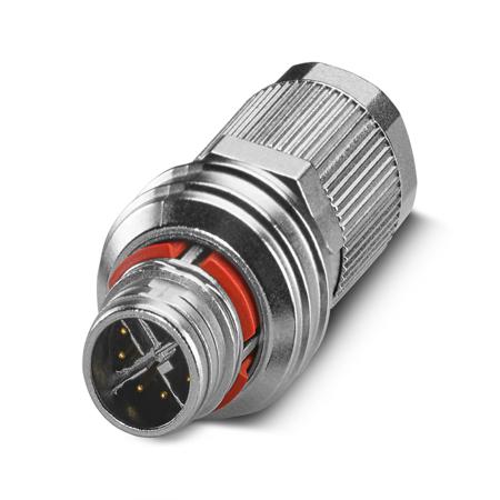 1489580 Phoenix Contact Circular Connector, 8 Contacts, Plug-In, M12 Connector, Plug, Male, IP65, IP67, SACC Series