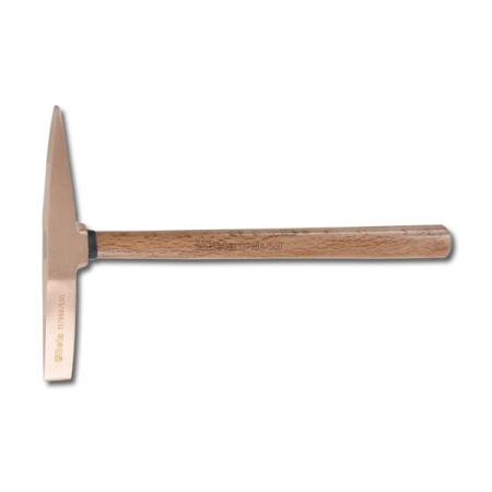 1379BA BETA Beryllium Copper Scraping Hammer with Wood Handle, 500g