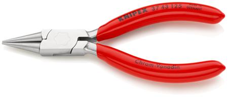 37 43 125 Knipex  Pliers, 125 mm Overall, Straight Tip, 27mm Jaw